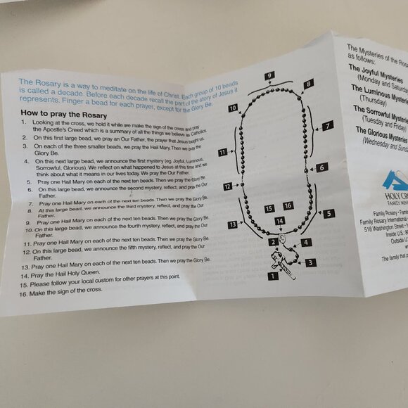 Rosary Beads Child's First Rosary - Picture 6 of 6